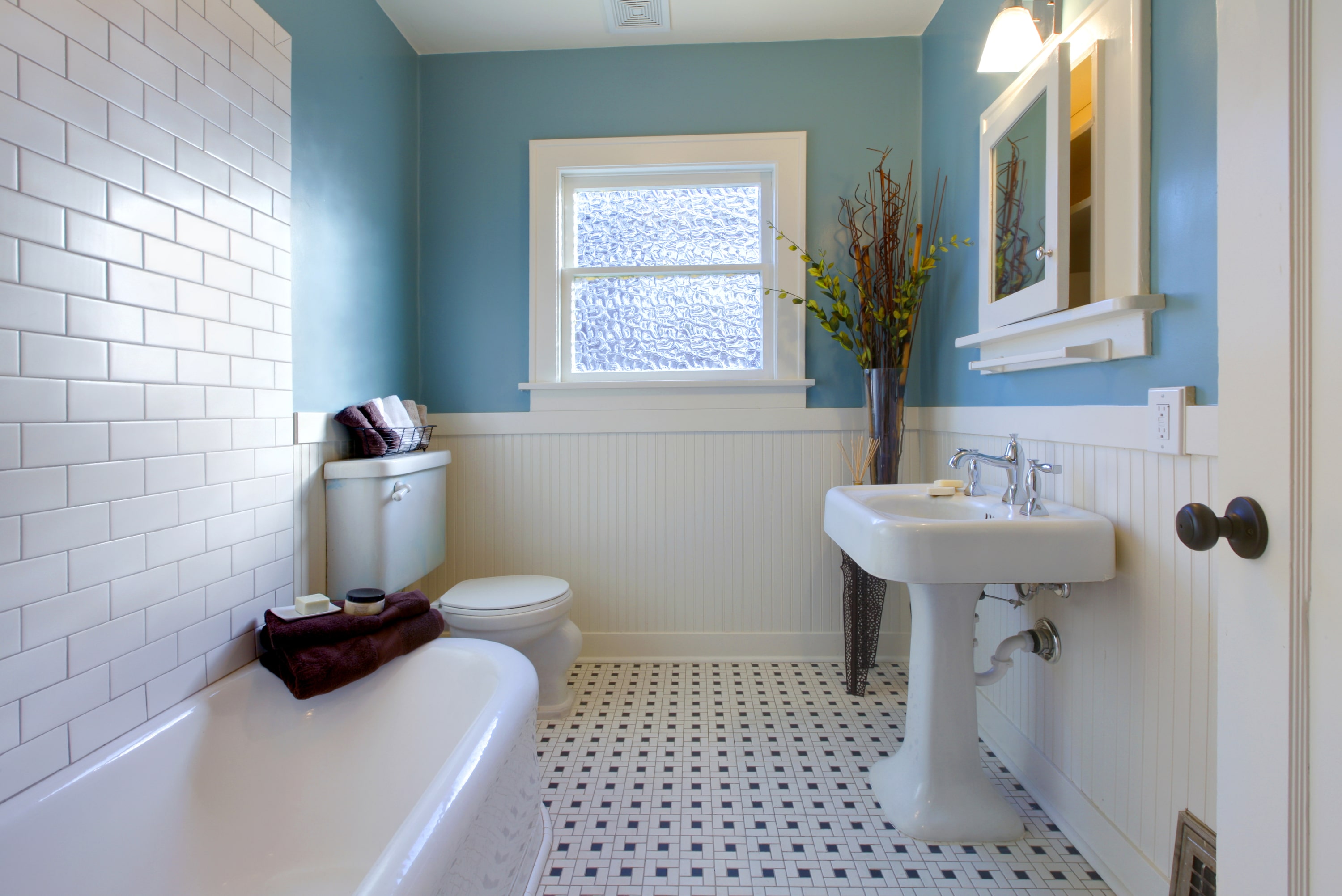 Beautiful Bathroom Renovation, How To Renovate An Old Bathroom On A Budget
