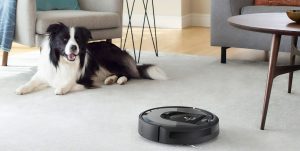Robotic pet vacuum