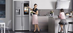 Smart Kitchen tech with Samsung fridge